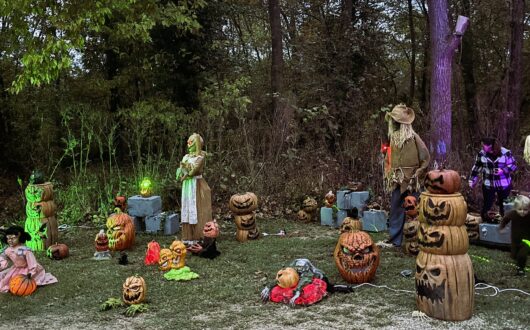 boo-springs-carved-pumpkin-display-at-dusk